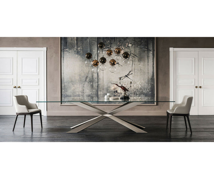 High end Spyder Dining Table by Cattelan Italia Casa Design