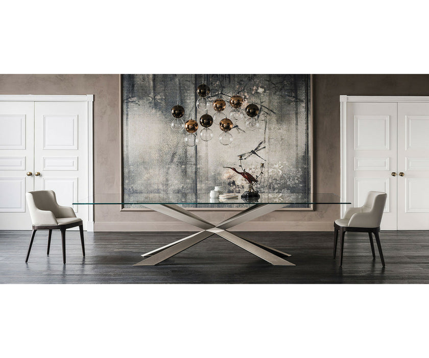 High end Spyder Dining Table by Cattelan Italia Casa Design