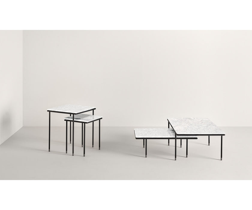 High end Square 52/42 Side Coffee Table by Frag Casa Design