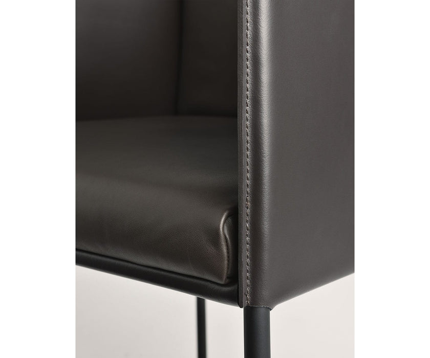 High end Square Dining Armchair by Frag Casa Design