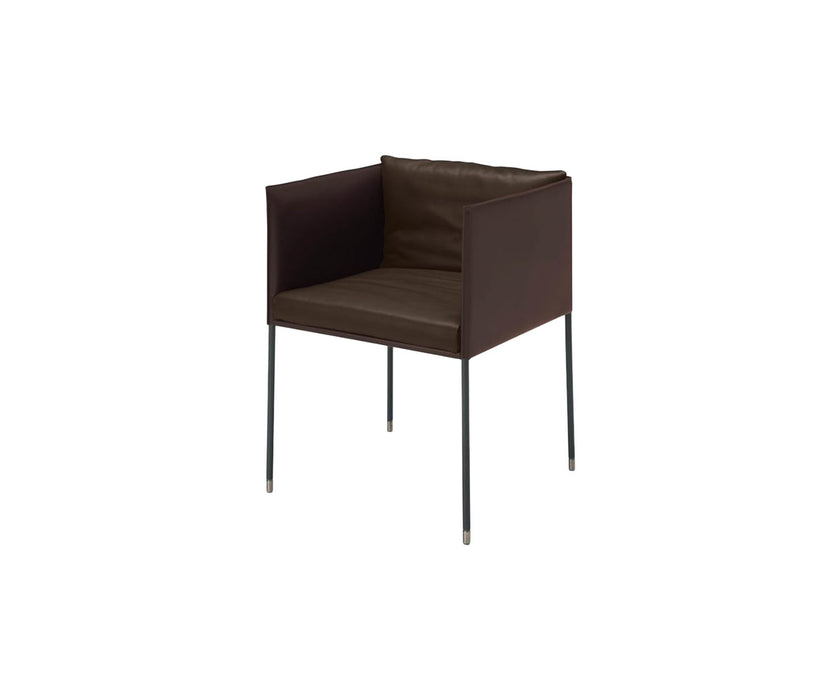 High end Square Dining Armchair by Frag Casa Design