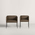 High end Square L Lounge Armchair by Frag Casa Design