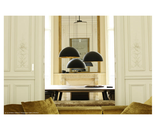 High end Stchu-Moon 02 Chandelier by Catellani & Smith Casa Design