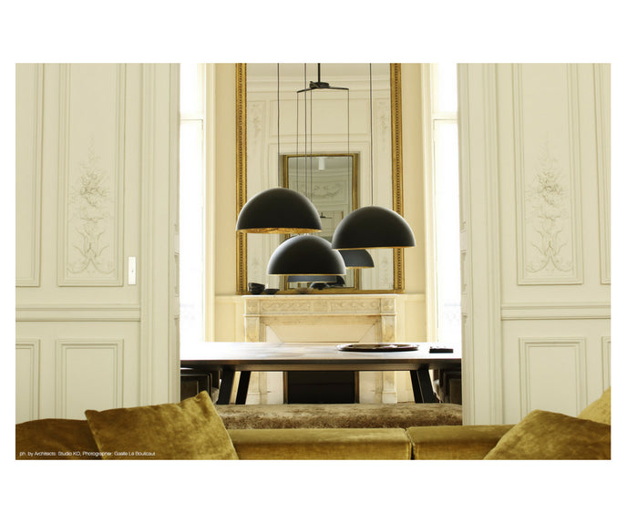 High end Stchu-Moon 02 Chandelier by Catellani & Smith Casa Design