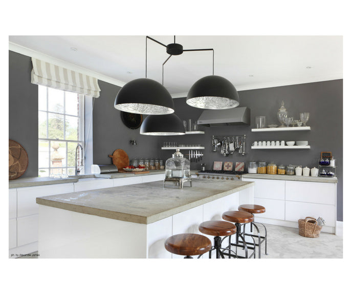 High end Stchu-Moon 02 Chandelier by Catellani & Smith Casa Design