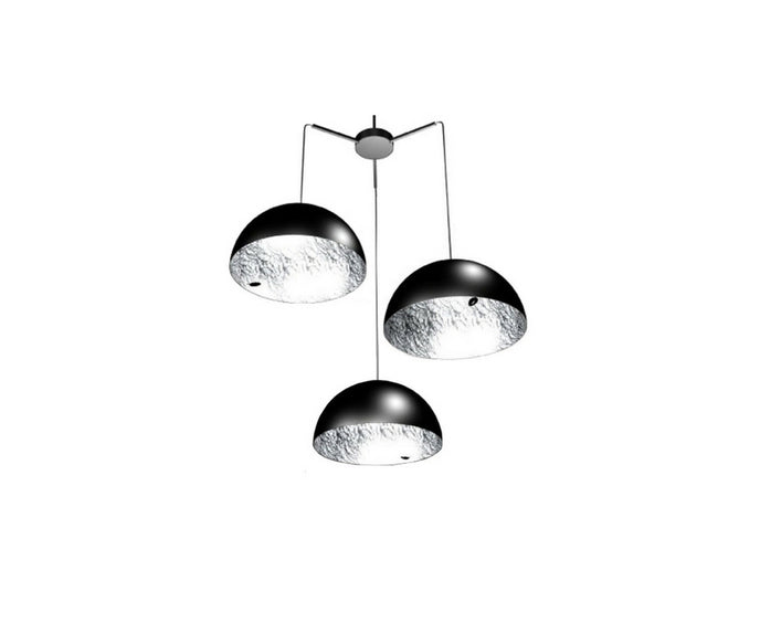 High end Stchu-Moon 02 Chandelier by Catellani & Smith Casa Design