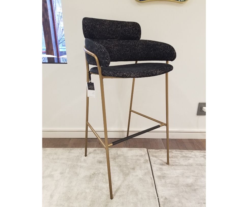 High end Floor Sample Strike Stool by Arrmet Casa Design