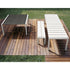 High end Sushi Slatted Outdoor Dining Table by Kristalia Casa Design