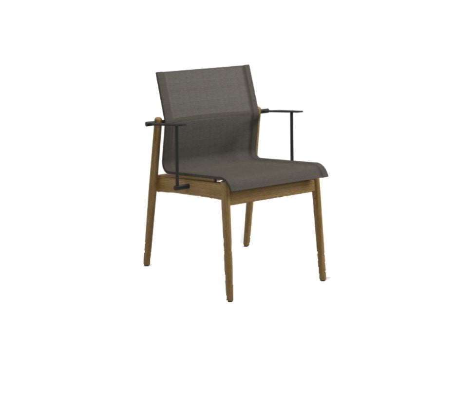 Sway Stacking Chair With Arms Gloster