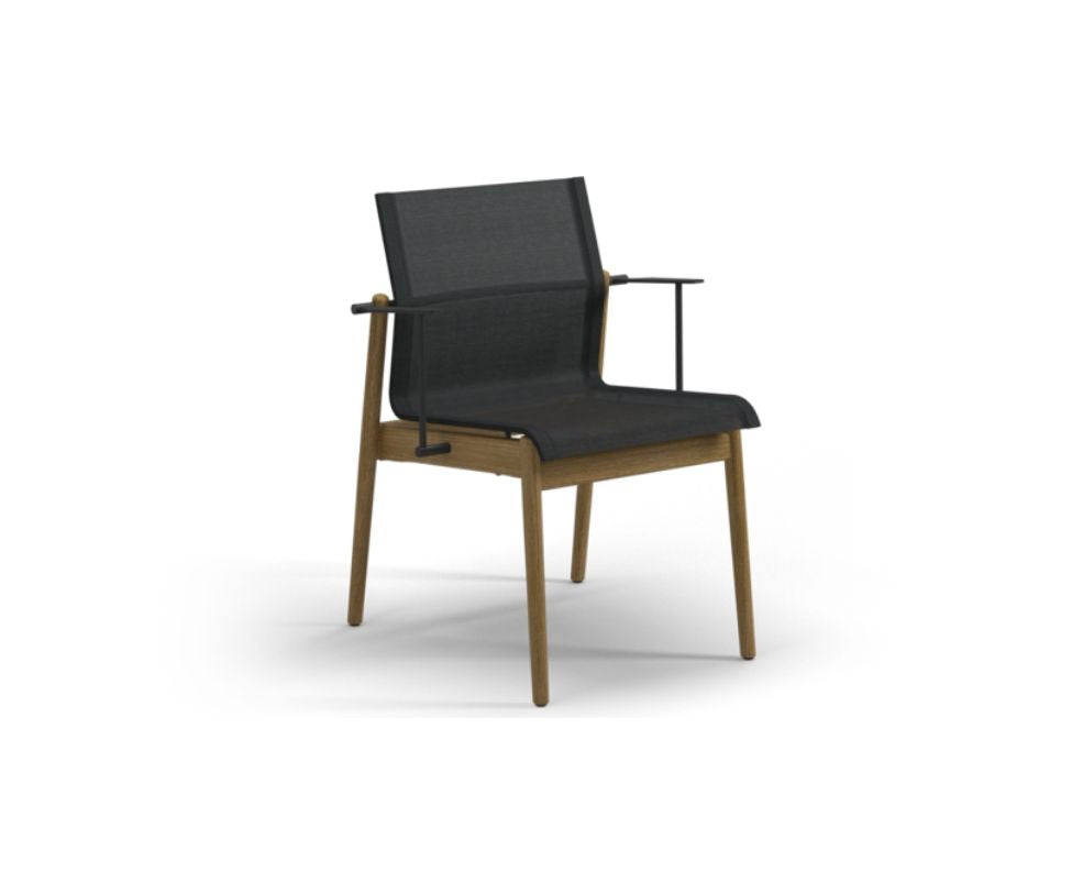Sway Stacking Chair With Arms Gloster
