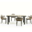 High end Swing Dining Armchair by Ethimo Casa Design