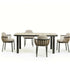 High end Swing Dining Armchair by Ethimo Casa Design