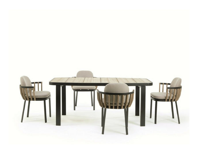 High end Swing Dining Armchair by Ethimo Casa Design