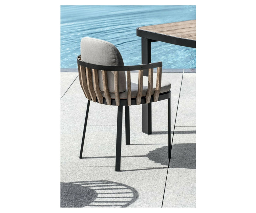 High end Swing Dining Armchair by Ethimo Casa Design