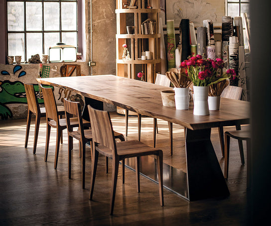 Bedrock Plank C Dining Table | Riva 1920