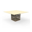 High end Cliff Square Dining Table by Talenti Casa Design