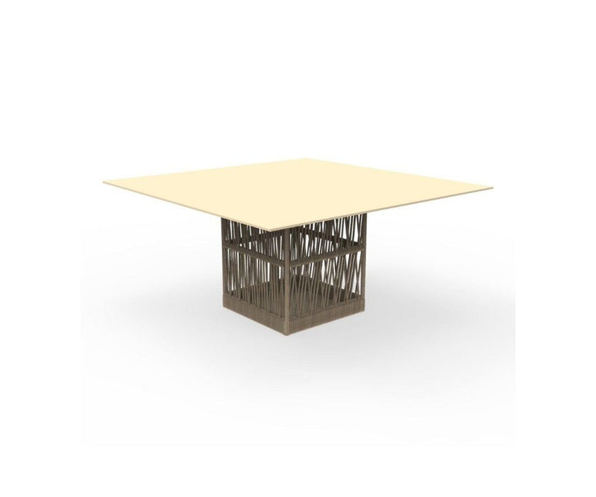 High end Cliff Square Dining Table by Talenti Casa Design
