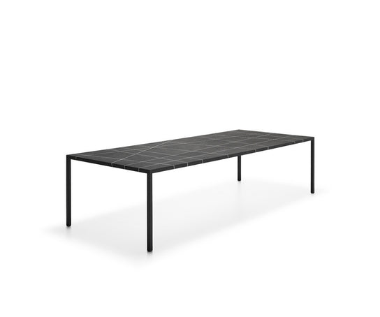 Tense Material Intarsia Dining Table MDF Italia