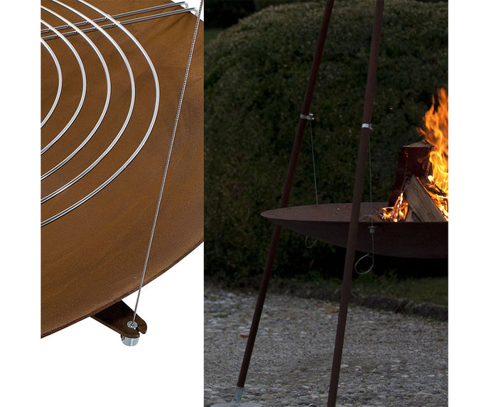 High end Tripee Fire Pit by AK47 Design Casa Design