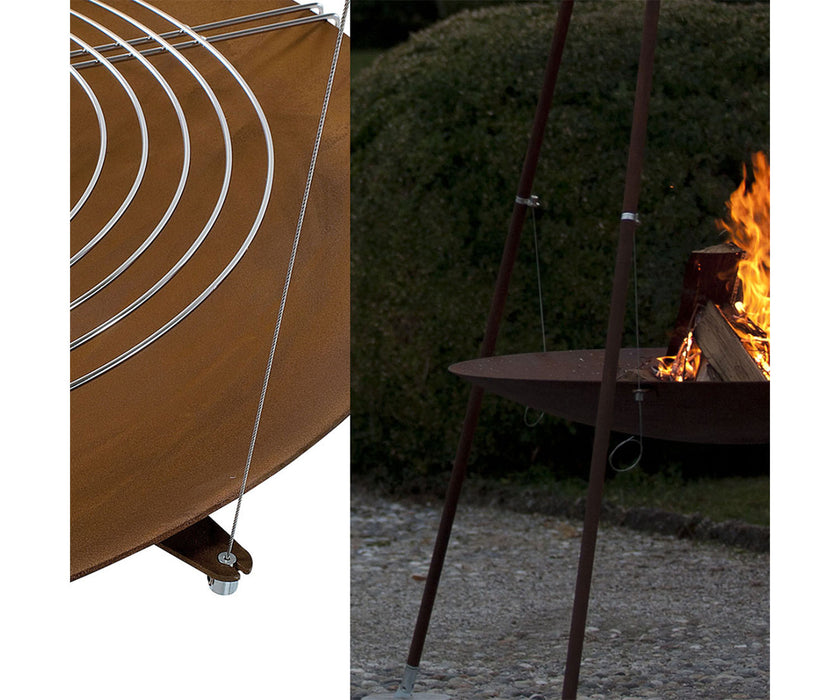 High end Tripee Fire Pit by AK47 Design Casa Design