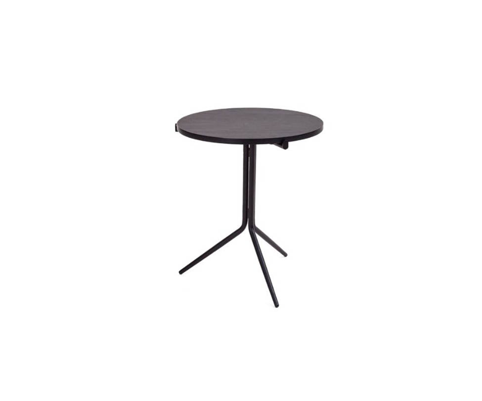 Tripod Side Table – Black Stained Ash | Stellar Works