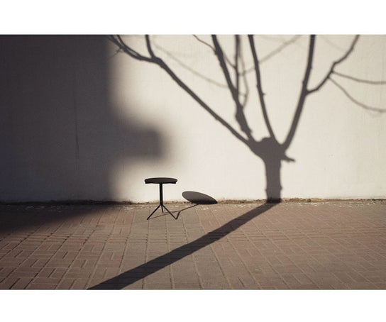 Tripod Side Table – Black Stained Ash | Stellar Works
