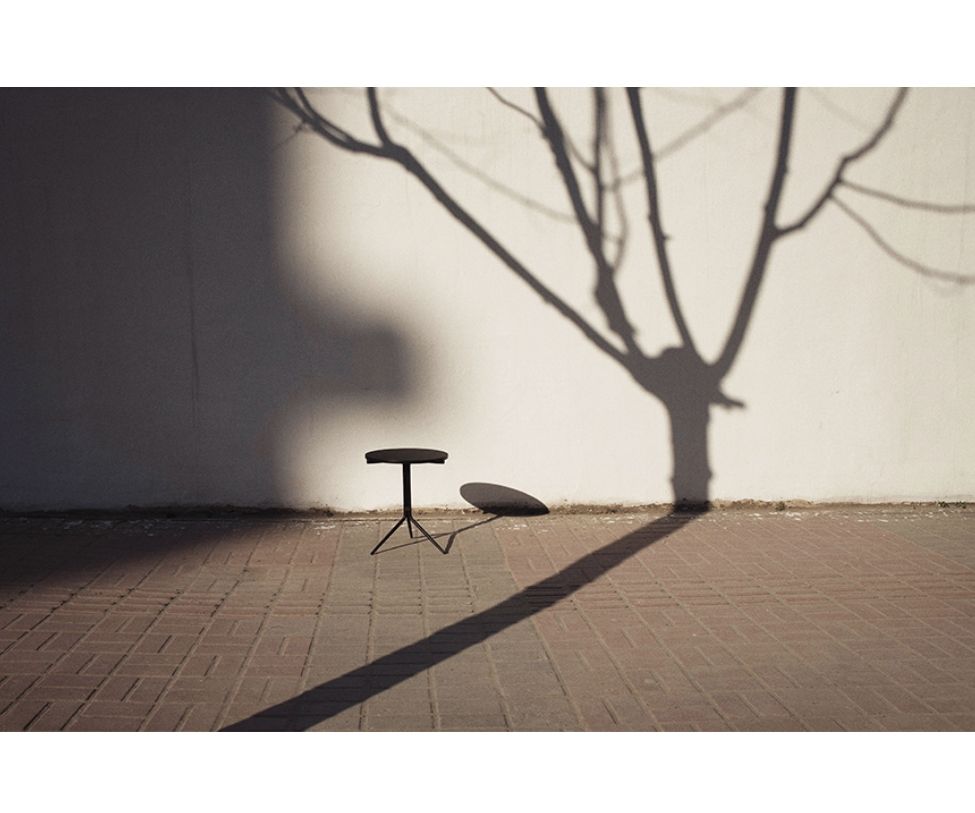 Tripod Side Table – Black Stained Ash | Stellar Works