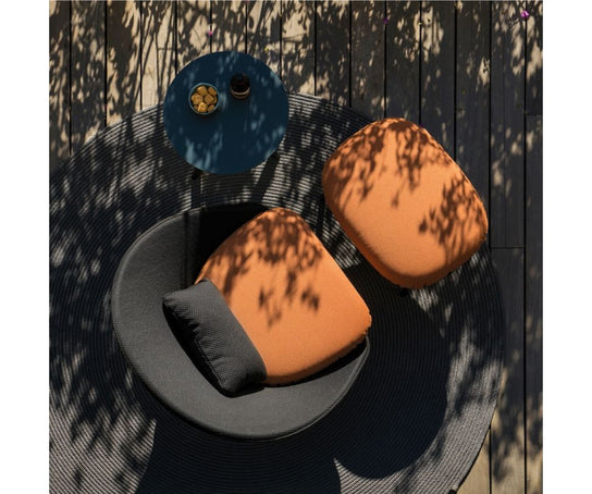 High end Twins Outdoor Footstool by Expormim Casa Design
