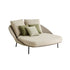 High end Twins Outdoor Double Chaise Longue by Expormim Casa Design