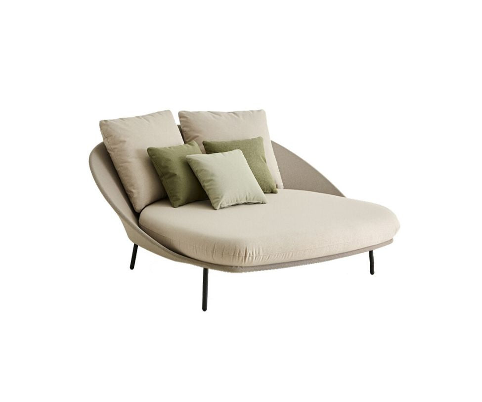 High end Twins Outdoor Double Chaise Longue by Expormim Casa Design