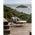 High end Twins Outdoor Double Chaise Longue by Expormim Casa Design
