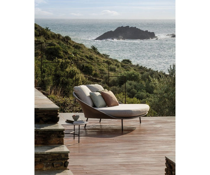 High end Twins Outdoor Double Chaise Longue by Expormim Casa Design