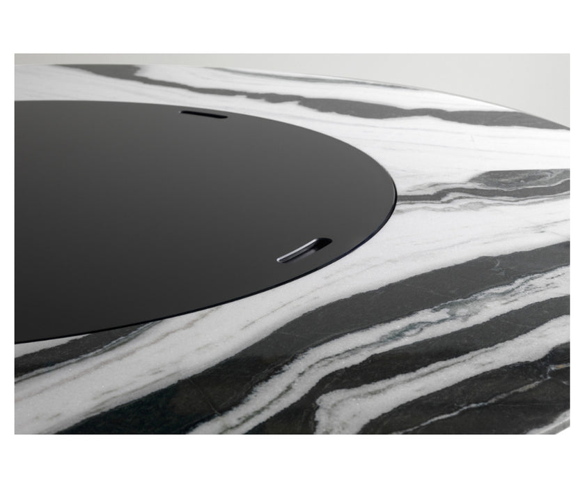 High end Ufo + Lazy Susan (Large dimensions) Round by Emmemobili Casa Design