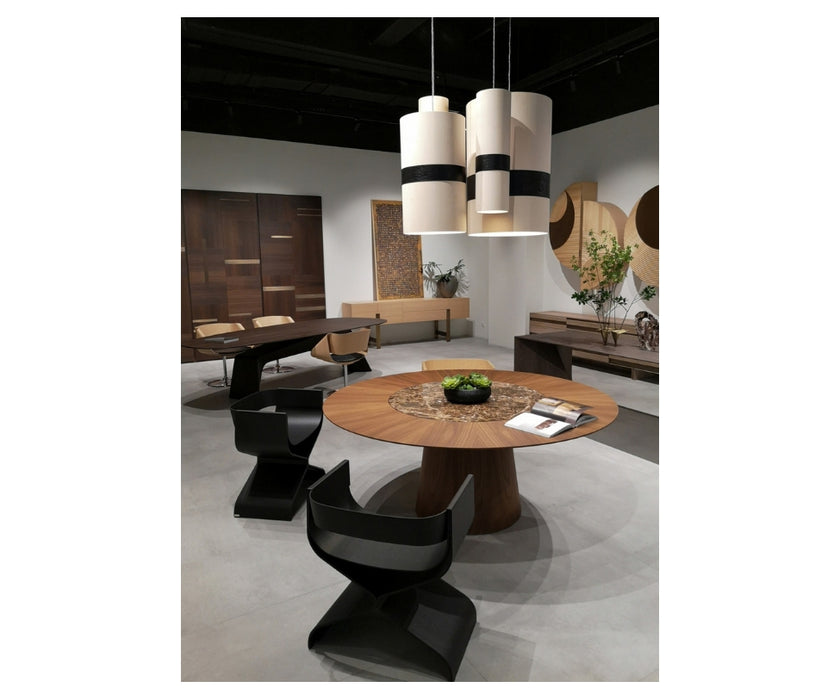 High end Ufo + Lazy Susan (Large dimensions) Round by Emmemobili Casa Design