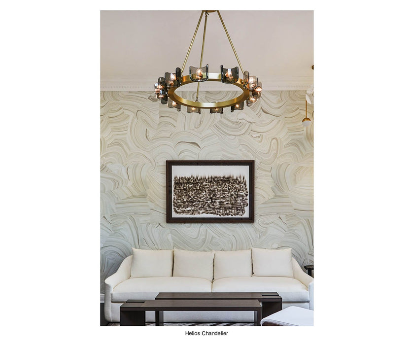 High end Helios Chandelier by Zia Priven Casa Design
