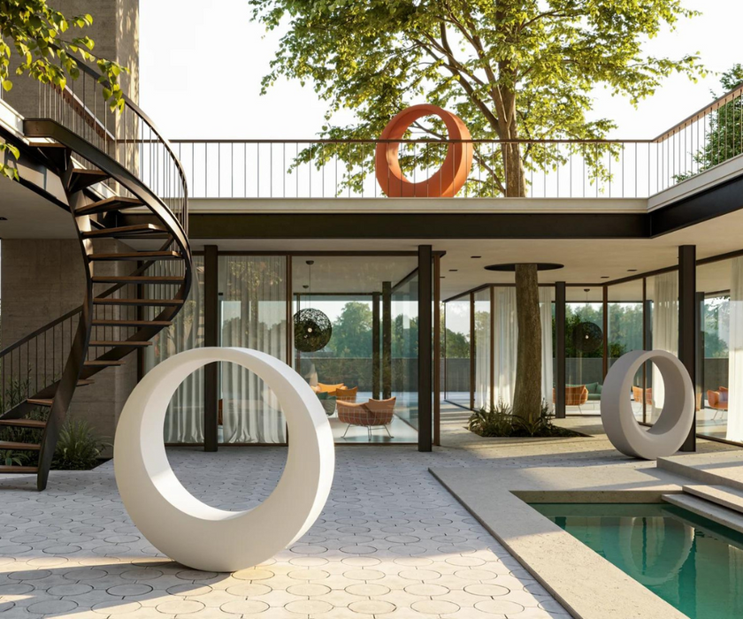 High end O Rocking Chair by Moooi Casa Design
