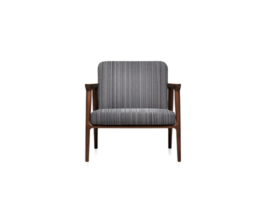 Moooi Zio Lounge Armchair Oak Frame