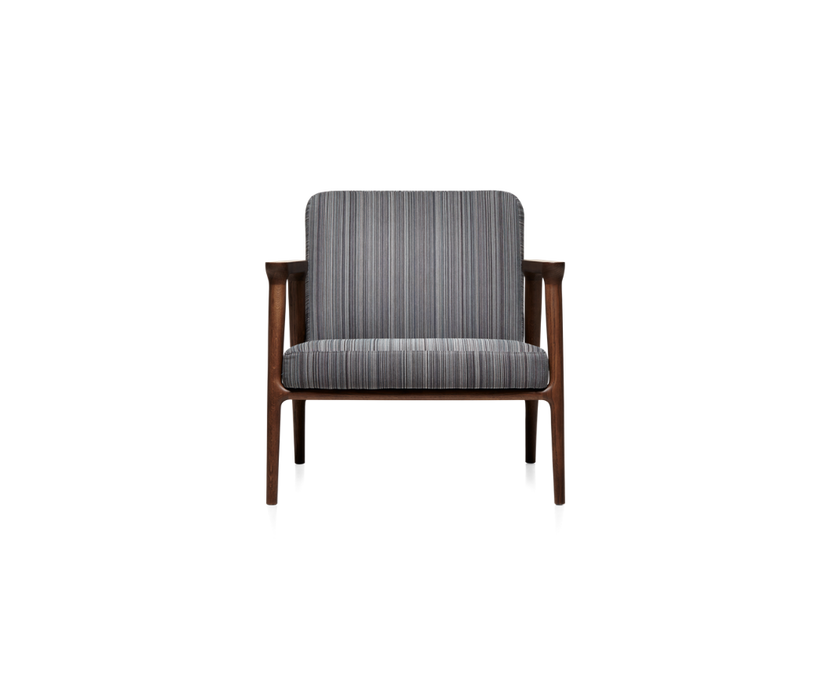 Moooi Zio Lounge Armchair Oak Frame