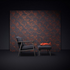 Moooi Zio Lounge Armchair Oak Frame
