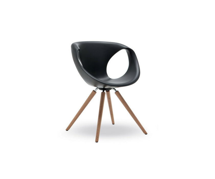High end Up Soft Touch 907 Dining Armchair by Tonon Casa Design