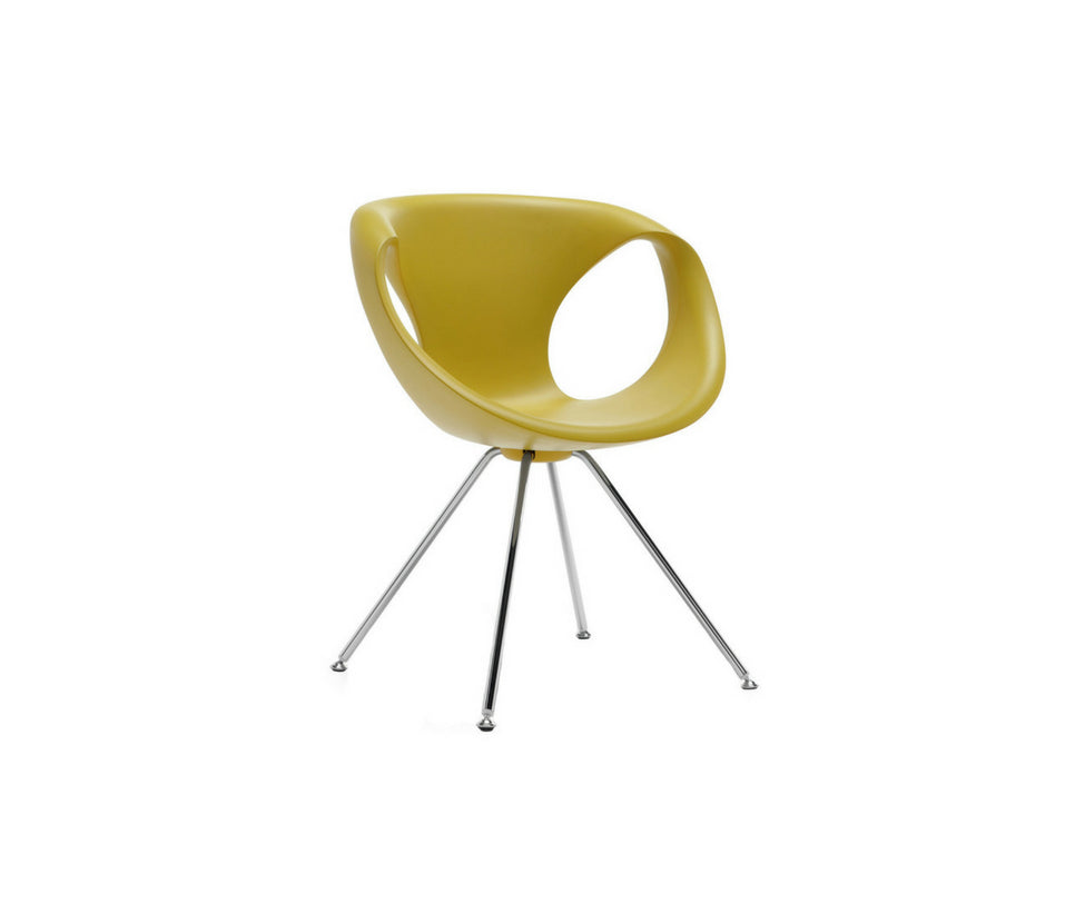 High end Up Soft Touch 907 Dining Armchair by Tonon Casa Design