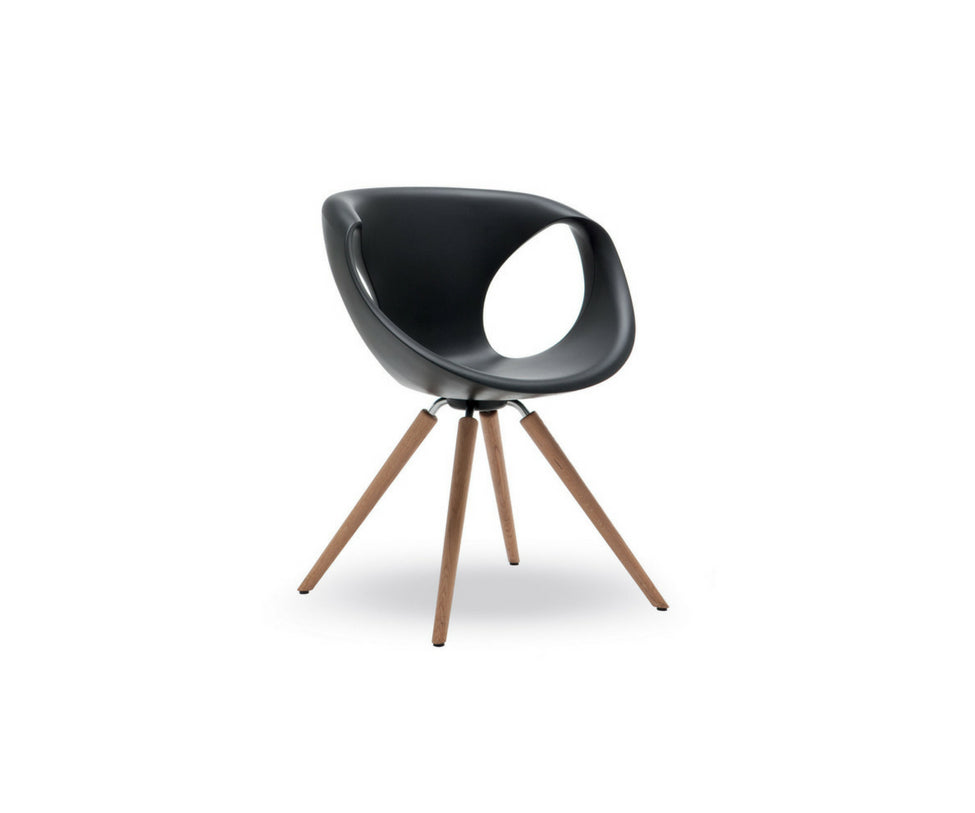 High end Up Soft Touch 907 Dining Armchair by Tonon Casa Design