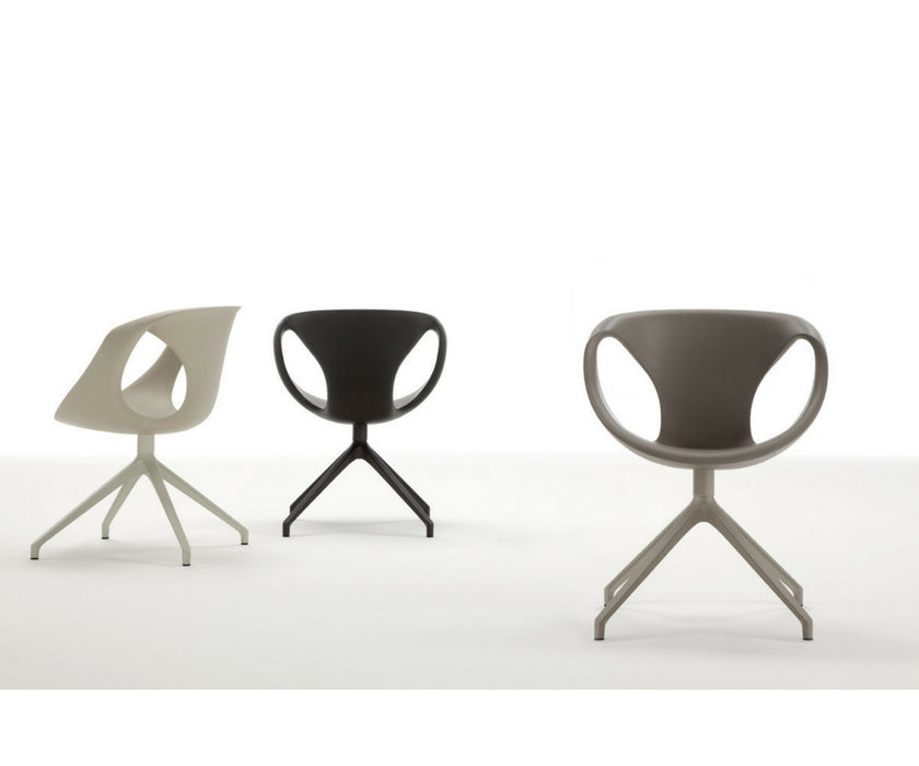 High end Up Soft Touch 907 Dining Armchair by Tonon Casa Design
