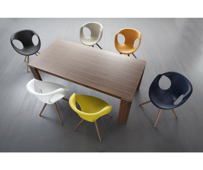 High end Up Soft Touch 907 Dining Armchair by Tonon Casa Design
