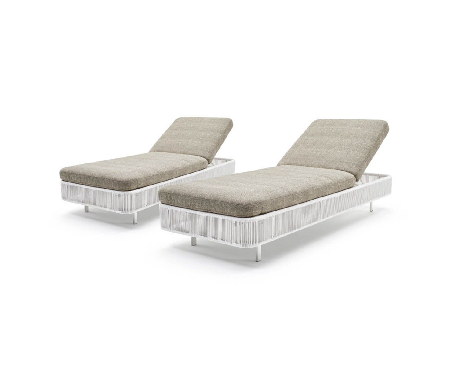 High end Tibidabo Sunlounger by Varaschin Casa Design