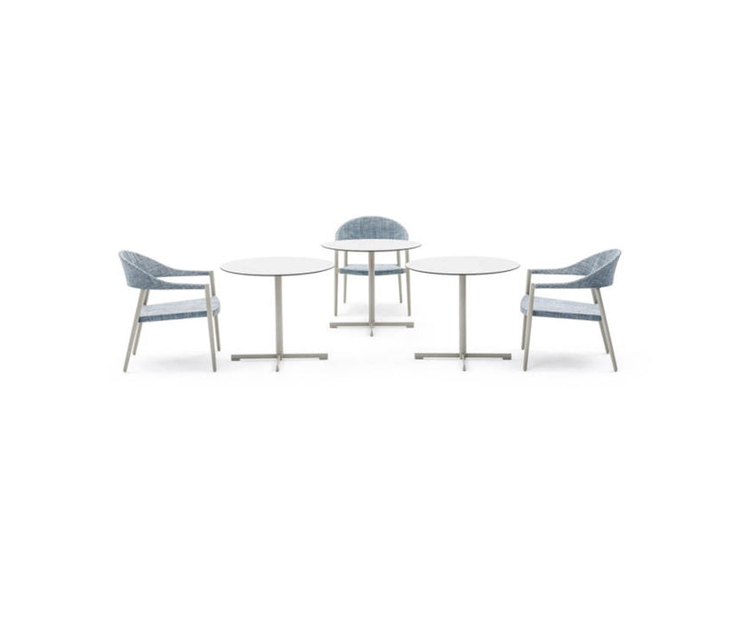 High end Clever Lounge Armchair by Varaschin Casa Design
