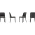 High end Emma Dining Chair by Varaschin Casa Design