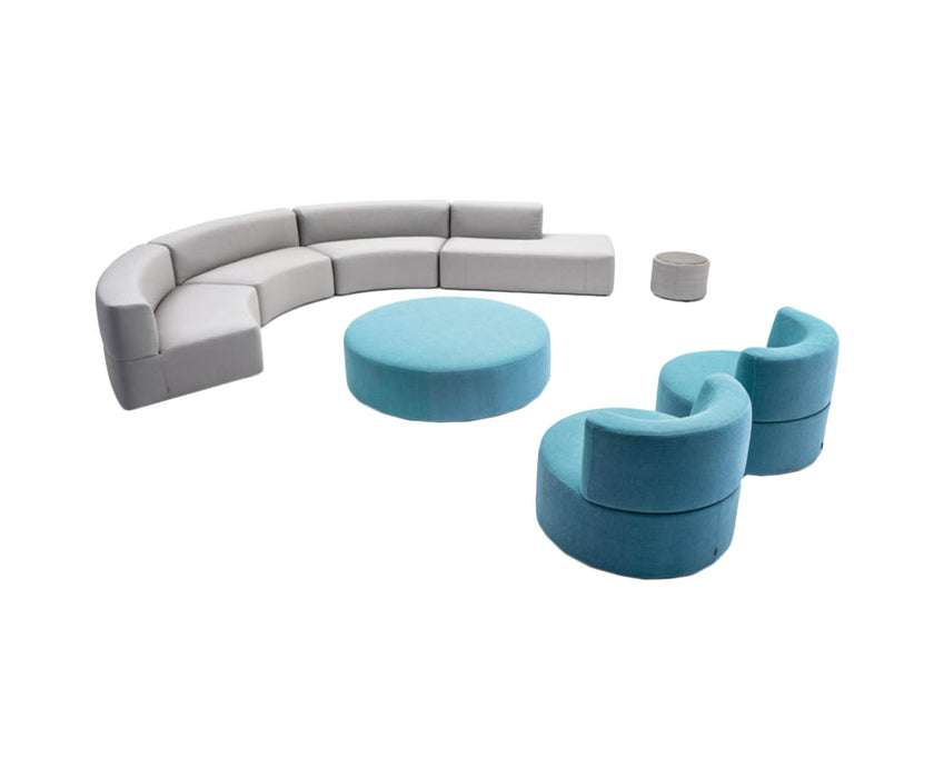 High end Belt Pouf by Varaschin Casa Design