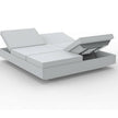 High end Vela Daybed 4 Reclining Backrest by Vondom Casa Design
