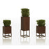 High end Vela Cube Planter by Vondom Casa Design